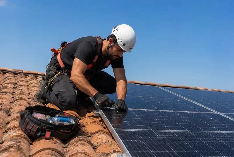 Maintenance et monitoring de panneaux solaires à Sommières