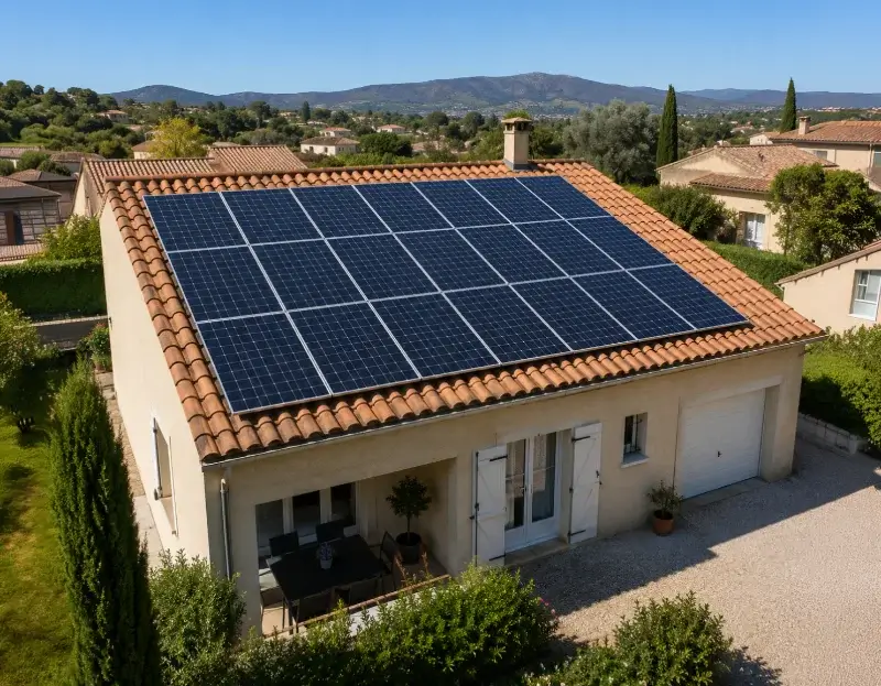 Prime à l'autoconsommation panneaux solaires Sommières — aide financière de l'État